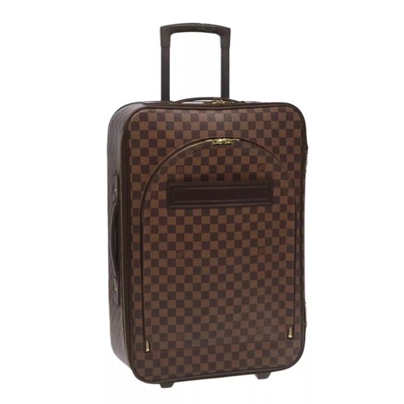 LOUIS VUITTON Damier Ebene Pegas 55 suitcase - Picture 1 of 15